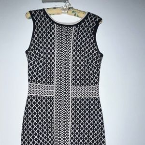 Tommy Hilfiger Navy and White Dress